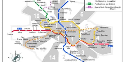 வரைபடம் metrorex 
